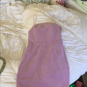 Urban outfitters lavender velvet dress